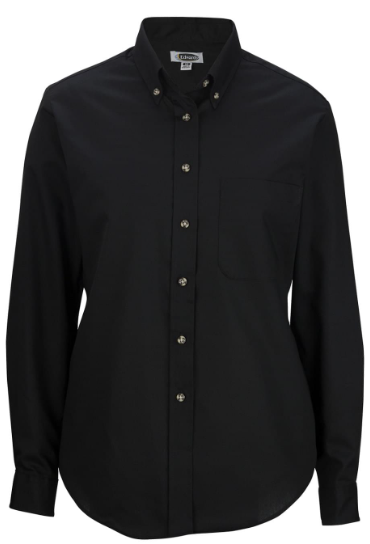 Edwards® Women's Easy Care Poplin Long Sleeve Shirt