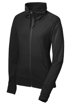 Sport-Tek® Women's Sport-Wick® Stretch Full-Zip Jacket