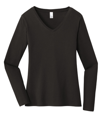 District® Women’s Very Important Tee® Long Sleeve V-Neck