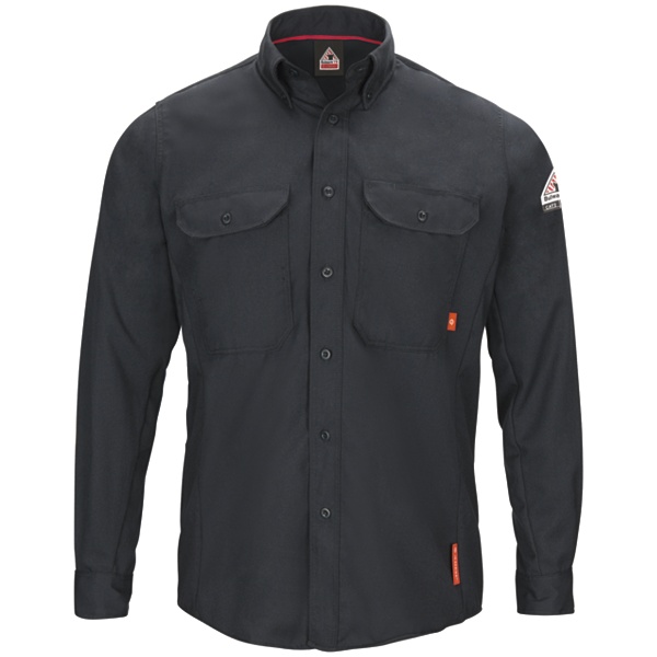 Bulwark® IQ SERIES® Comfort Woven Mens Lightweight FR Shirt 