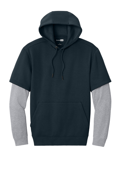 CornerStone® Tough Fleece Layered Hoodie