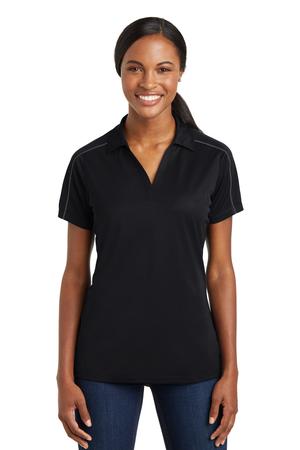 Sport-Tek® Ladies Micropique Sport-Wick® Piped Polo