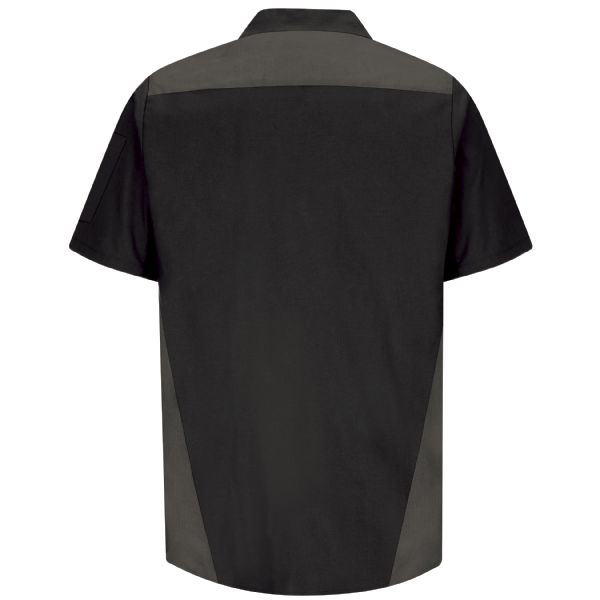 Red Kap® Men's Short Sleeve Tri-Color Shop Shirt