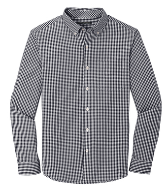 Port Authority® Broadcloth Gingham Easy Care Shirt
