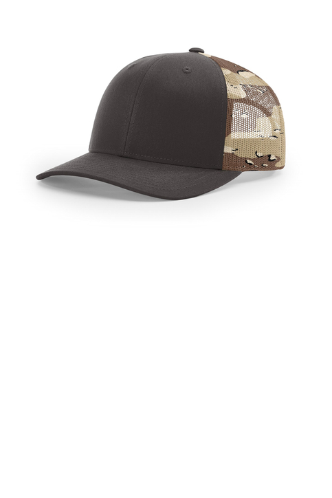 Richardson Printed Mesh Trucker - 112PM