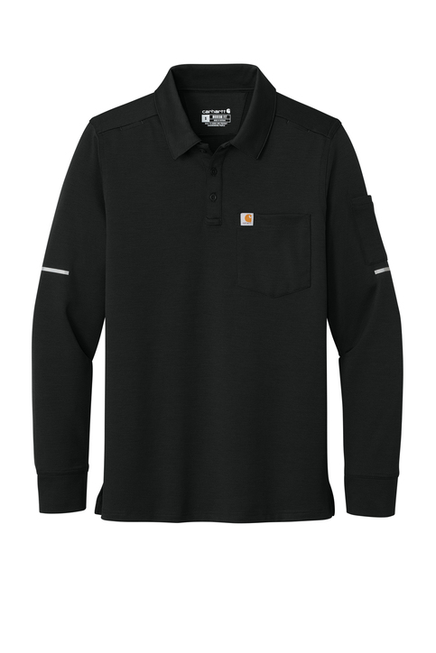 Carhartt® FLD & RSCU Long Sleeve Polo