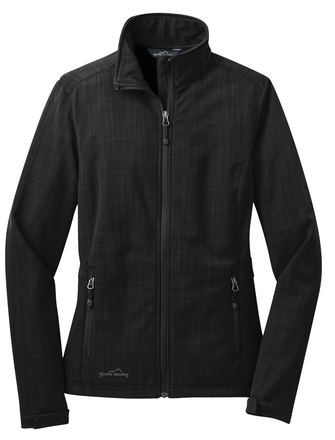 Eddie Bauer® Women's Shaded Crosshatch Soft Shell Jacket
