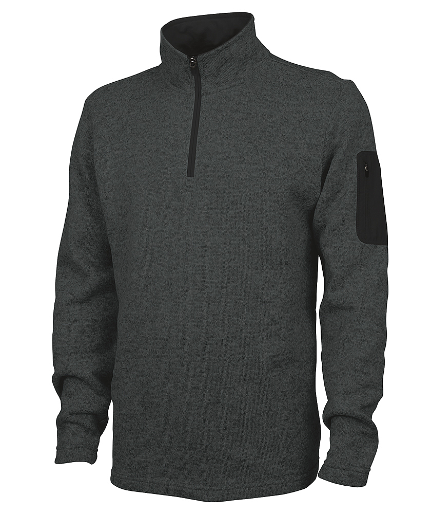 Charles River - Men's Heathered Fleece Pullover