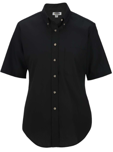 Edwards® Women's Easy Care Poplin Short Sleeve Shirt