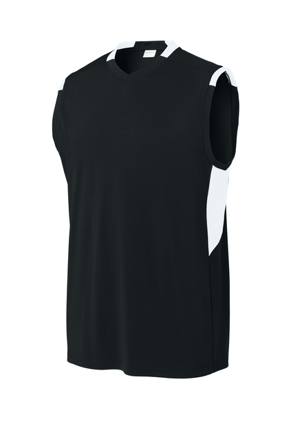 Sport-Tek® Women's Club Sleeveless V-Neck