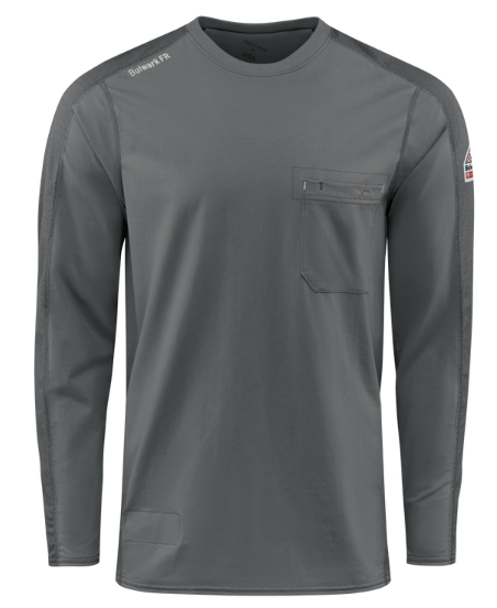 Bulwark® Men's Flex Knit Long Sleeve Tee - CAT 3