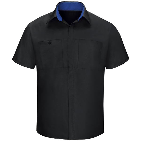 Red Kap® Men's Short Sleeve Performance Plus Shop Shirt With Oilblok Technology