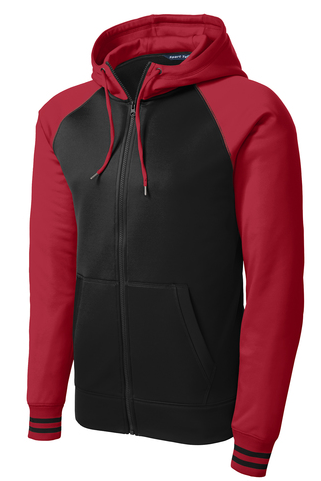 Sport-Tek® Sport-Wick® Varsity Fleece Full-Zip Hooded Jacket