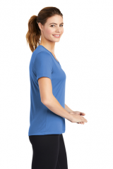 Sport-Tek® Ladies PosiCharge® Competitor™ V-Neck Tee