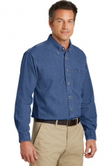 Port Authority® Heavyweight Denim Shirt
