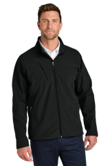 Port Authority® Textured Soft Shell Jacket