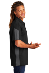 Sport-Tek® PosiCharge® Active Textured Colorblock Polo