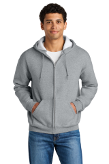 Jerzees Rugged™ Unisex Full-Zip Hooded Sweatshirt