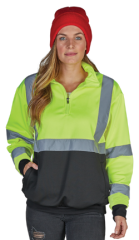 Charles River - Quarter Zip Hi-Vis Sweatshirt
