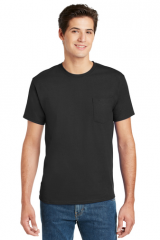 Hanes Men's Authentic Pocket T-Shirt