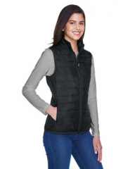 Core 365 Ladies' Prevail Packable Puffer Vest 