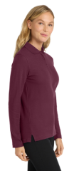 Port Authority® Women's Silk Touch™ Long Sleeve Polo