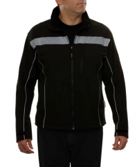 PIP® Reflective Apparel™ Soft Shell Jacket with Brushed Fleece Lining