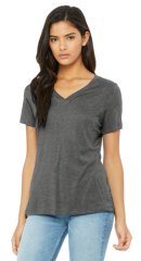 BELLA+CANVAS® Women’s Relaxed Triblend V-Neck Tee