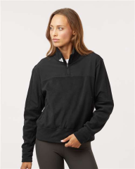 Adidas - Women's Fleece Quarter-Zip Pullover