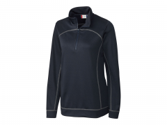 Clique Helsa Performance Womens Half Zip Pullover Sweatshirt
