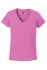 Gildan® Ladies Heavy Cotton™ 100% Cotton V-Neck T-Shirt