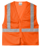CornerStone® ANSI 107 Class 2 Economy Mesh Zippered Vest