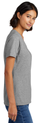 Port & Company® Women's Core Cotton V-Neck Tee
