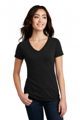 District® Women’s Perfect Blend® CVC V-Neck Tee
