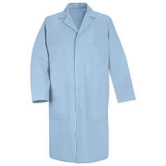Red Kap® Men's 4 Gripper Lab Coat