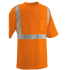 PIP® Reflective Apparel™ ANSI Type R Class 2 Short Sleeve Moisture Wicking T-Shirt with UPF 35 Sun Protection and X-Back