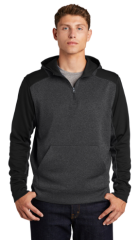 Sport-Tek® Colorblock Tech Fleece 1/4 Zip Sweatshirt