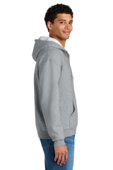 Jerzees Rugged™ Unisex Full-Zip Hooded Sweatshirt