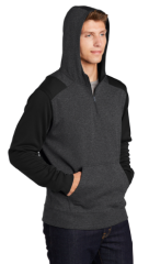 Sport-Tek® Colorblock Tech Fleece 1/4 Zip Sweatshirt