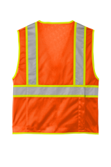 CornerStone® ANSI 107 Class 2 Surveyor Zippered Two-Tone Vest