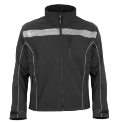 PIP® Reflective Apparel™ Soft Shell Jacket with Brushed Fleece Lining