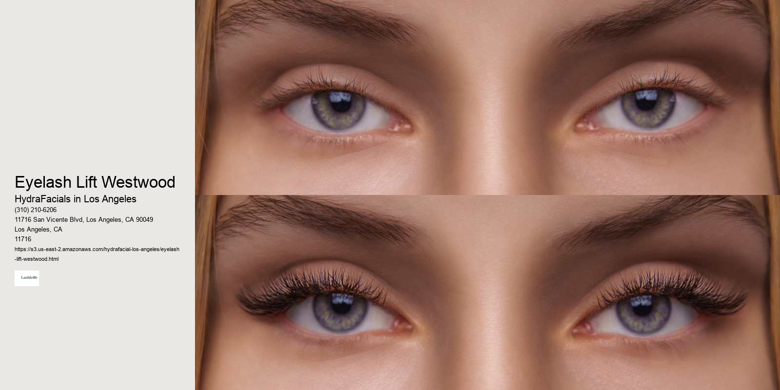 Eyelash Lift Westwood