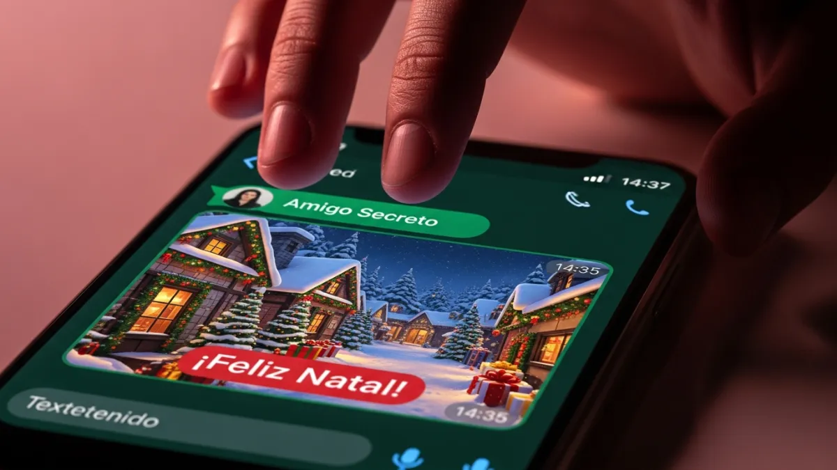Golpe da imagem de natal: aprenda como se proteger de golpes no whatsapp