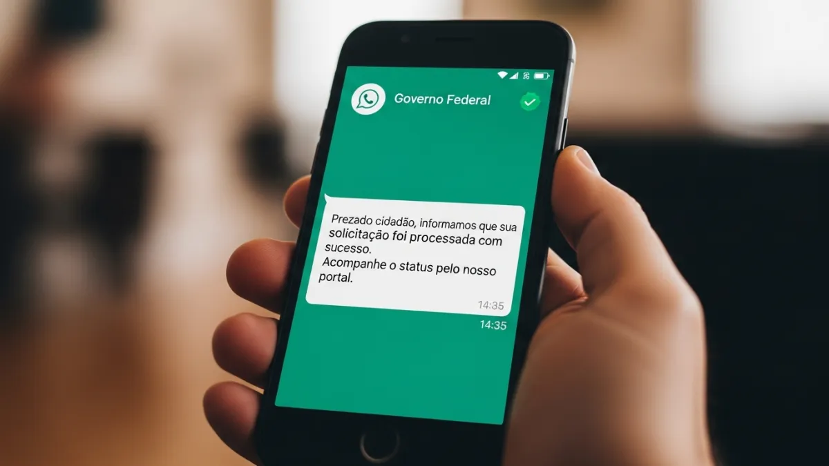 Comunicação oficial pelo whatsapp: como saber se a mensagem do governo é real e evitar golpes