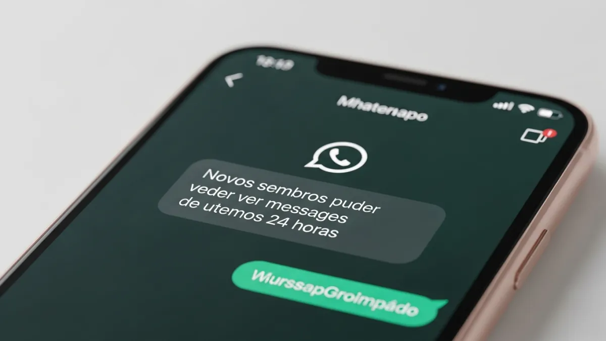 Nova função do WhatsApp em teste: entenda como o histórico de grupo compartilhado vai funcionar