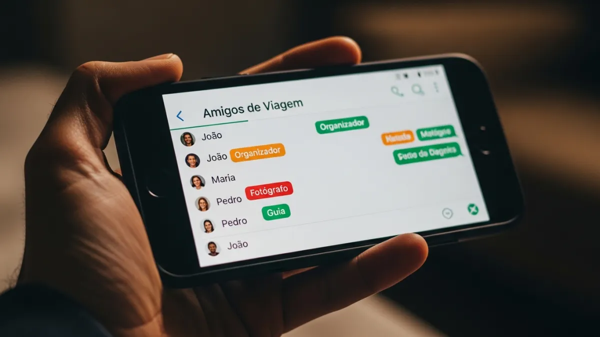 Novas ferramentas para administradores de grupos whatsapp: como usar etiquetas para organizar membros