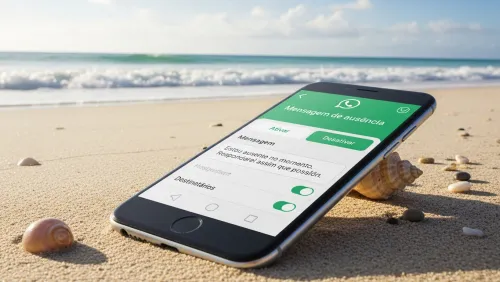 Guia completo: saiba como colocar mensagem de férias no whatsapp