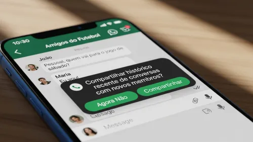 Histórico de mensagens para novos membros em grupos do WhatsApp: entenda a nova função