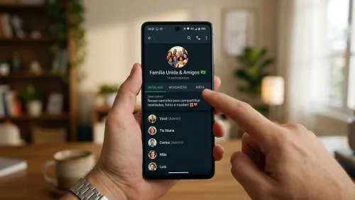 Entenda o novo design dos grupos do WhatsApp e como ele organiza tudo