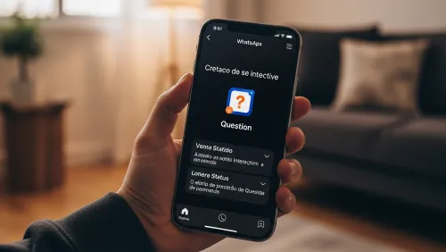 Como fazer perguntas no status do whatsapp: o guia completo da nova função interativa